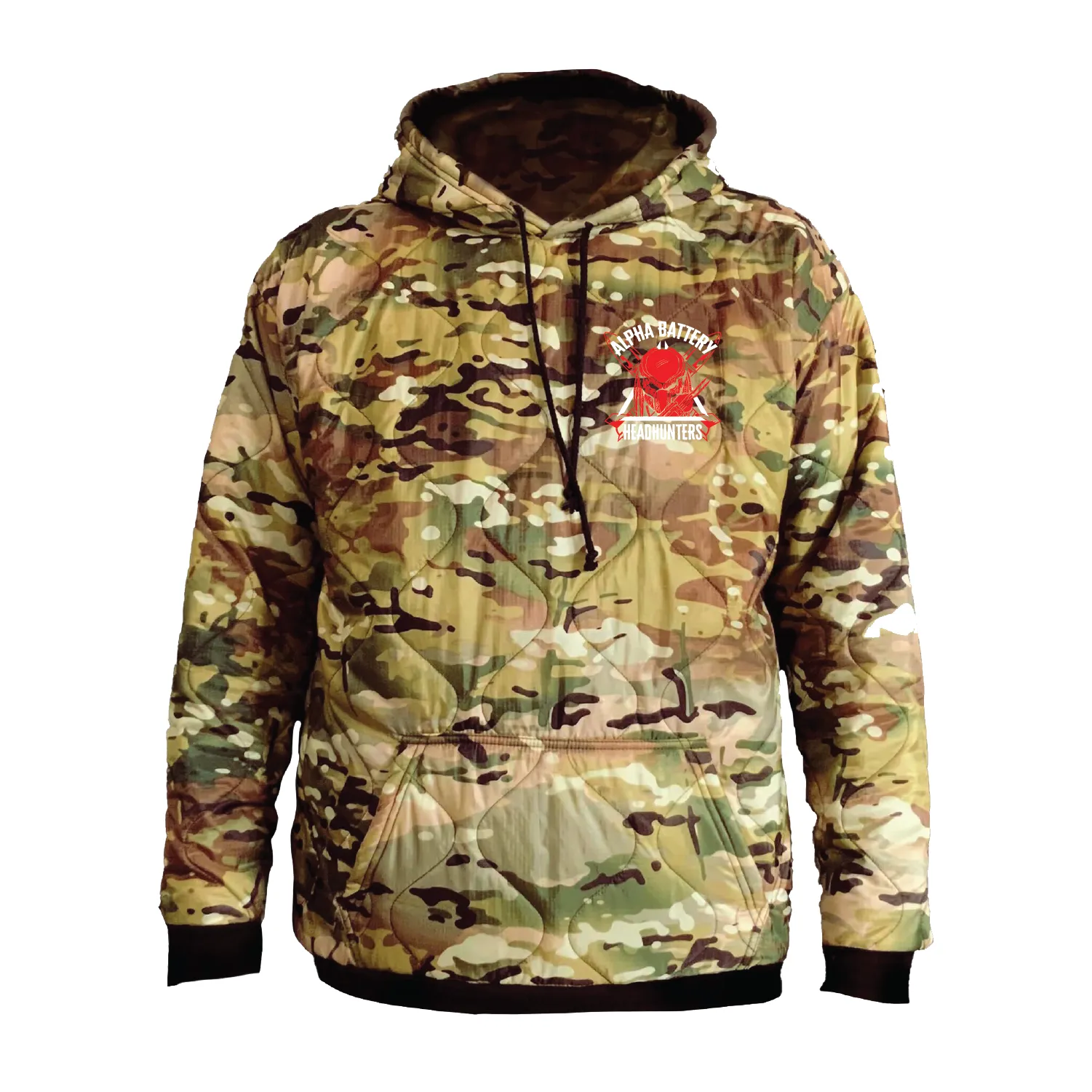 A BTRY, 1-623rd Field Artillery Regiment Field Hoodie Embroidery