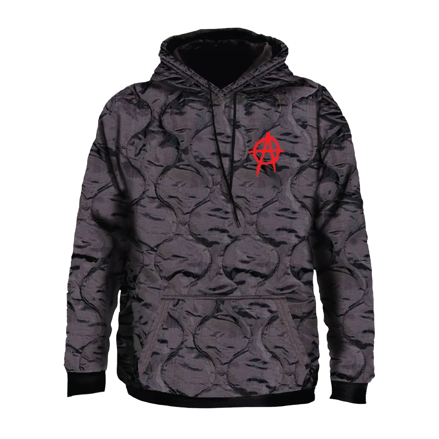 A Co, 1-10 AB “Pitch Black” Field Hoodie Embroidery