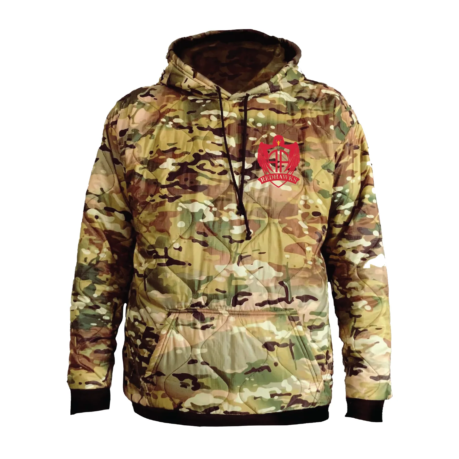 A CO, 2-82 AHB "REDHAWKS" Field Hoodie Embroidery