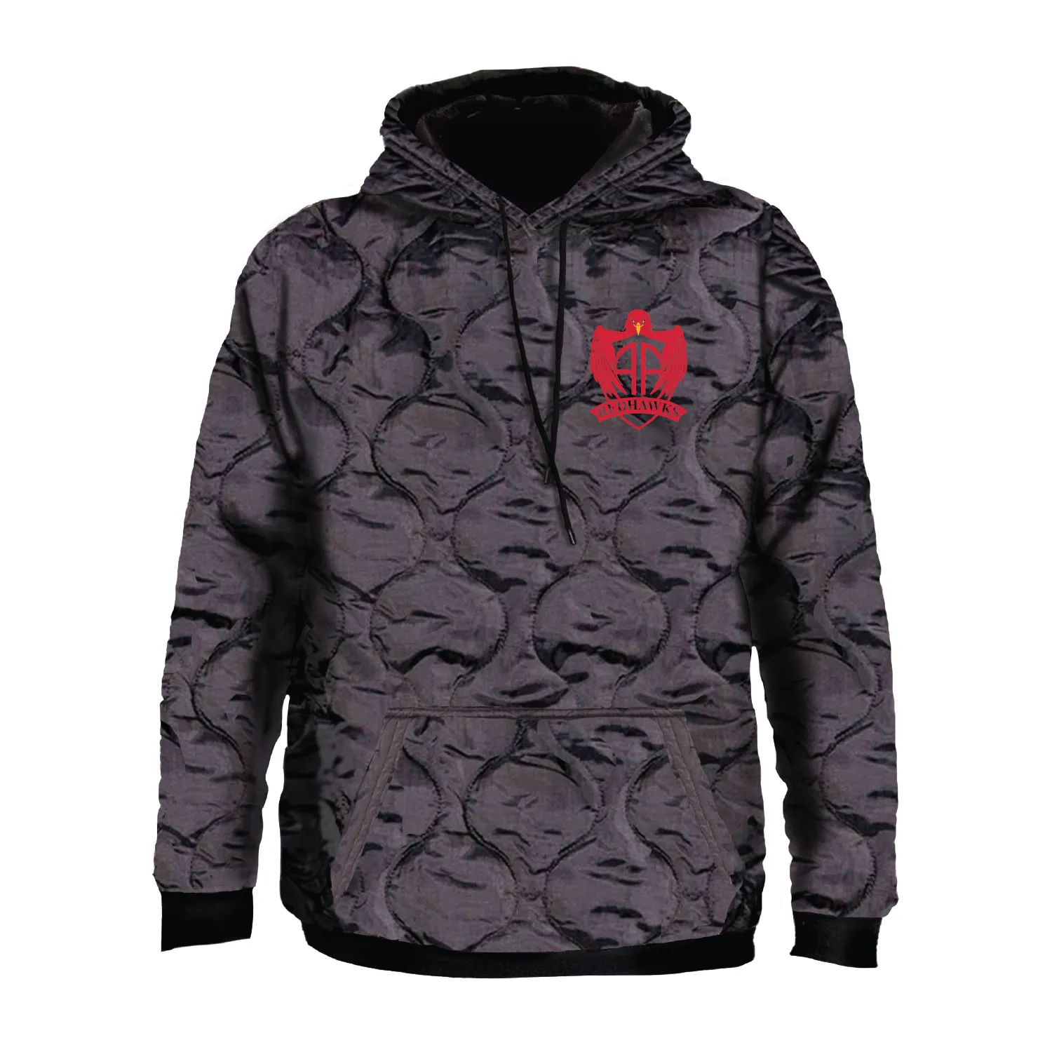 A CO, 2-82 AHB "REDHAWKS" Field Hoodie Embroidery