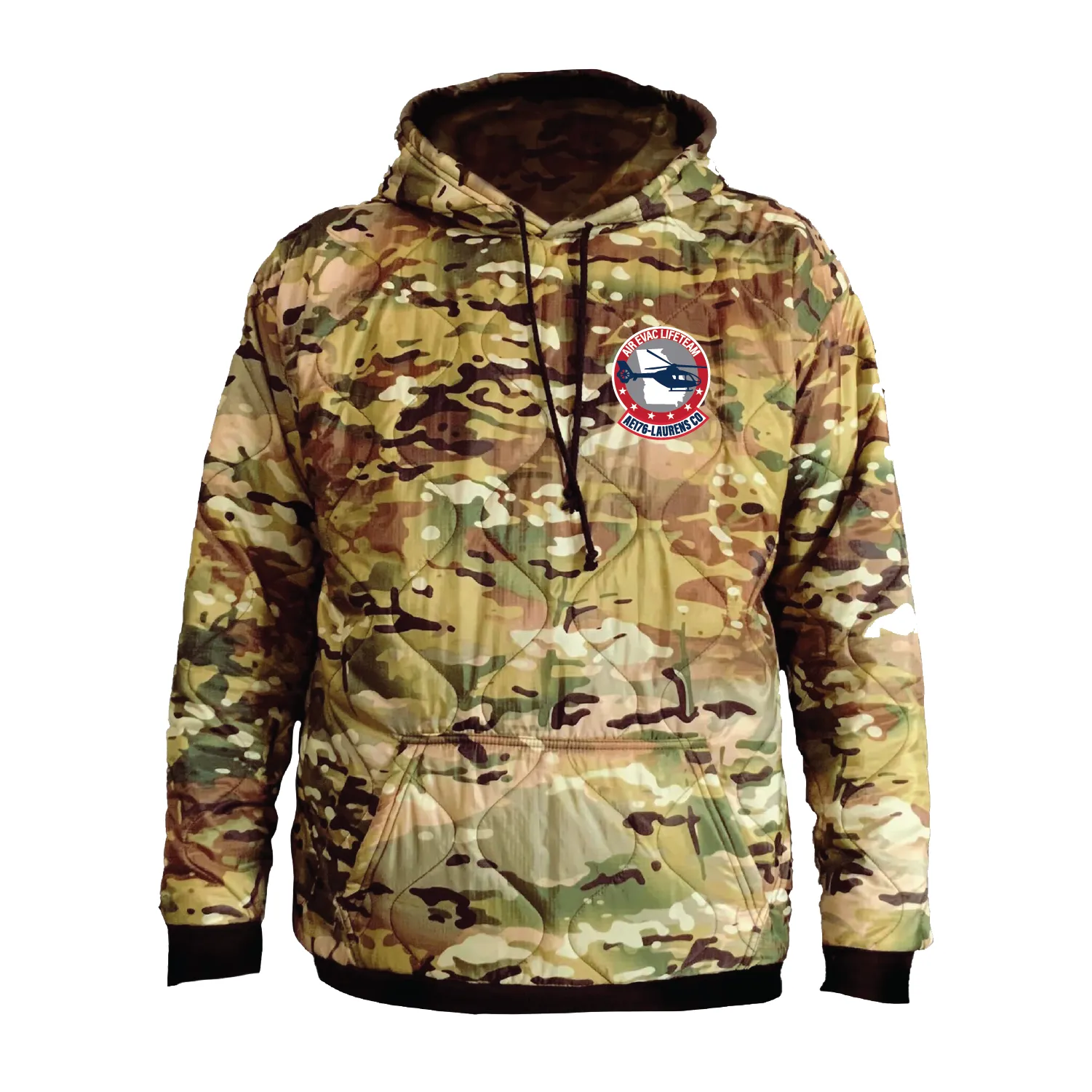 Air Evac Dublin, GA Field Hoodie Embroidery