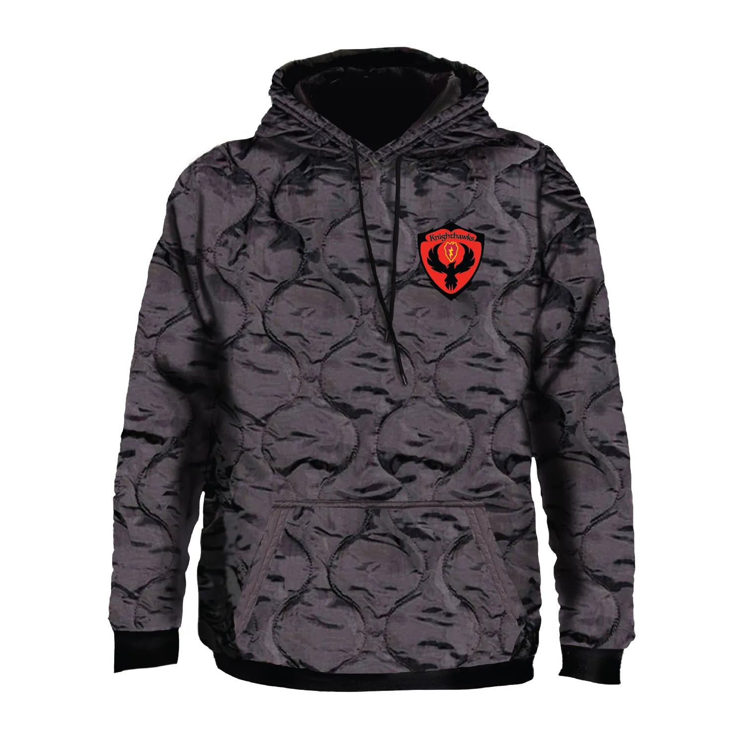 B Co, 2-25 AVN "Knighthawks" Field Hoodie Embroidery