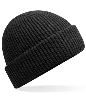 Beechfield Recycled Wind Resistant Breathable Elements Beanie | Black