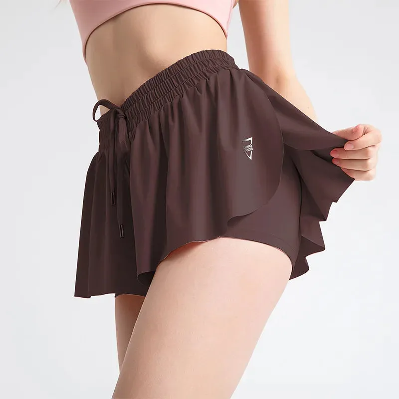 Breathable High Waist Shorts for Active Women