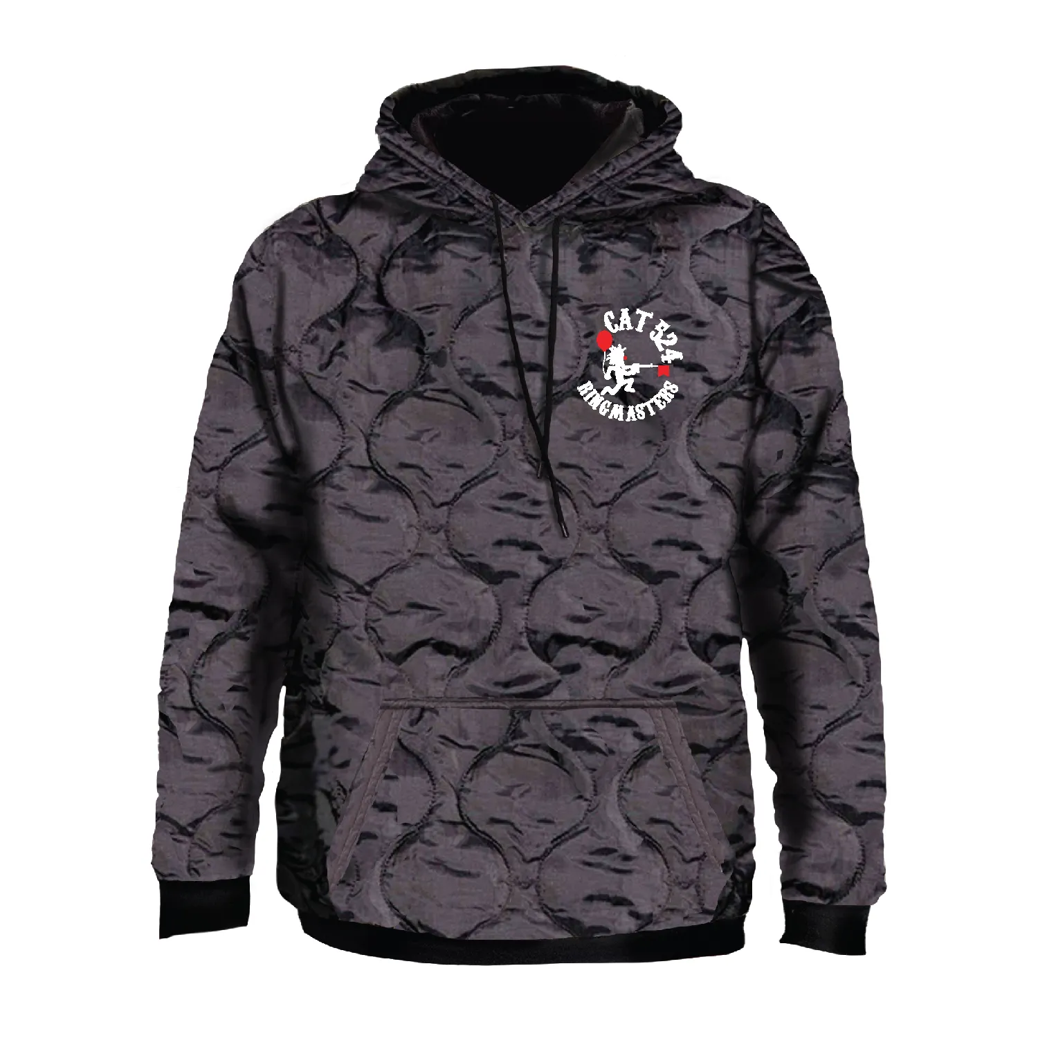 CAT 524 Field Hoodie Embroidery