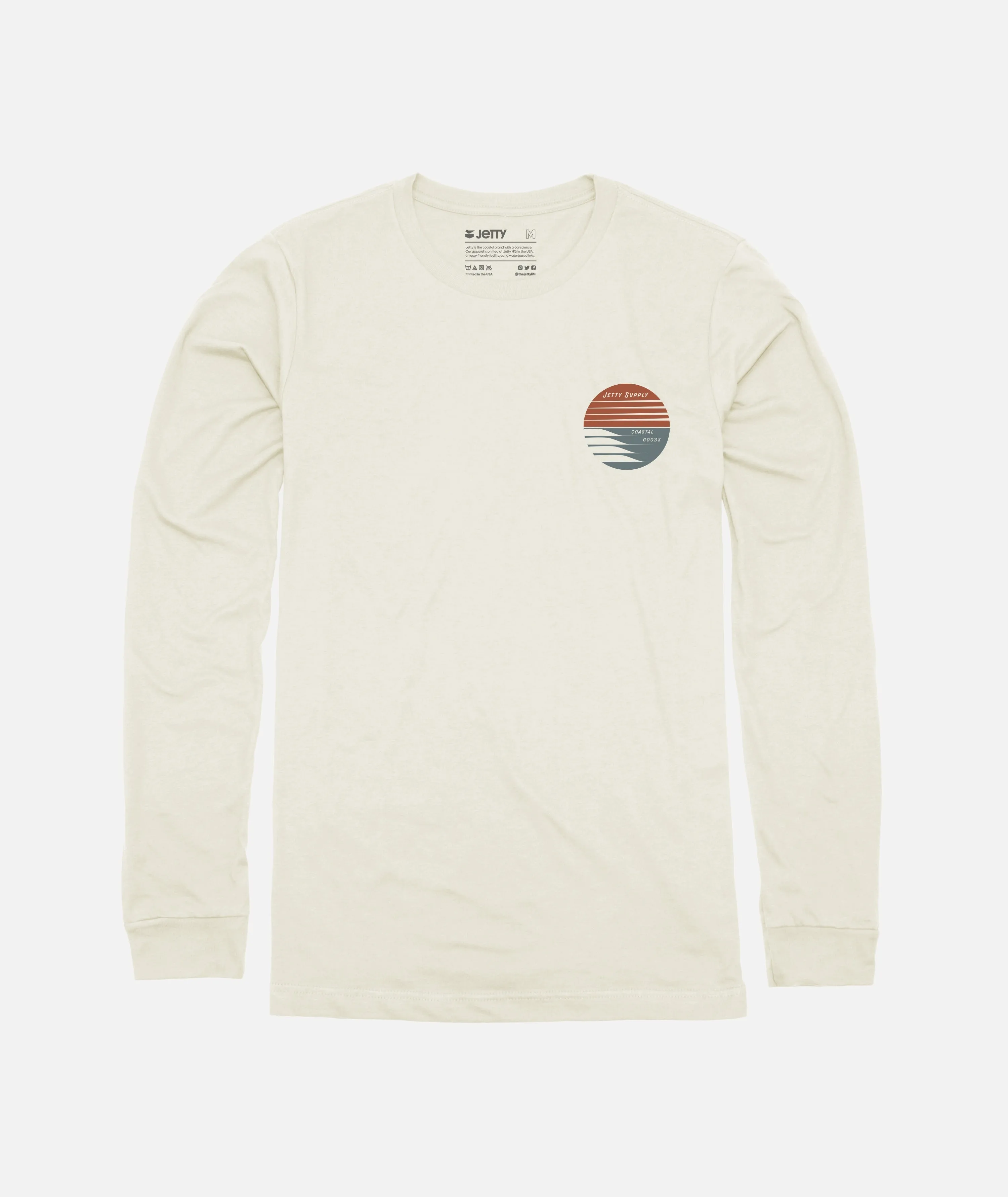 Coastline LS Tee - Tan