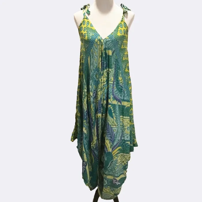 Costa Rica Emerald Convertible Jumpsuit