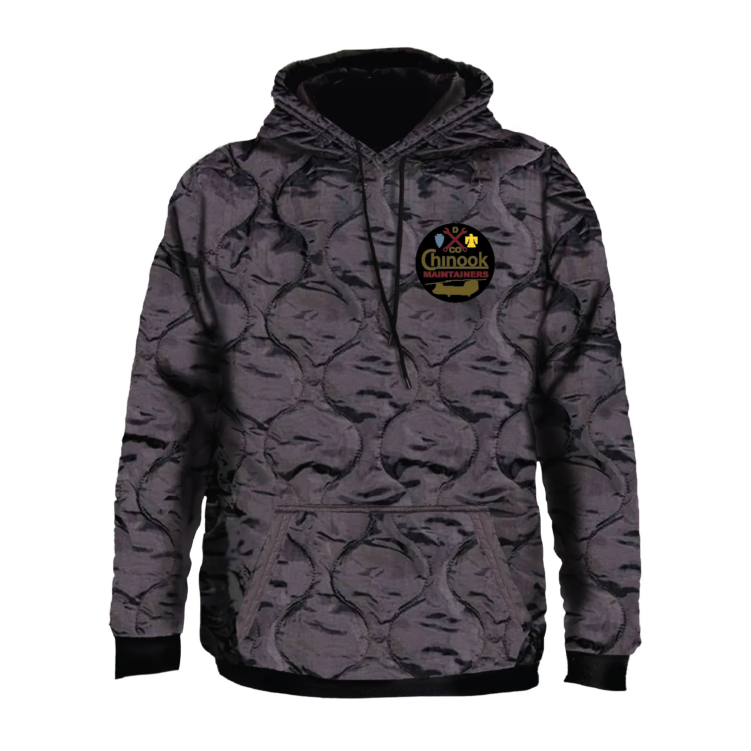 D Co, 2-149 GSAB Field Hoodie Embroidery