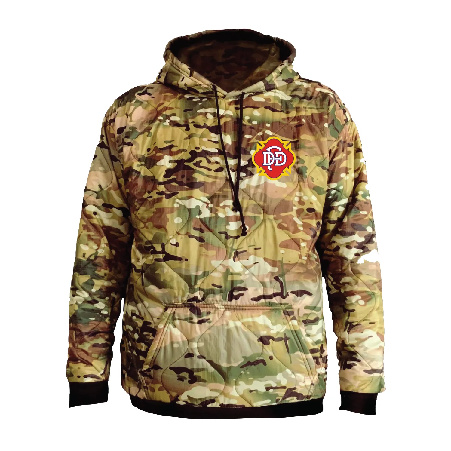 Dallas Fire Department - Station 8 Field Hoodie Embroidery