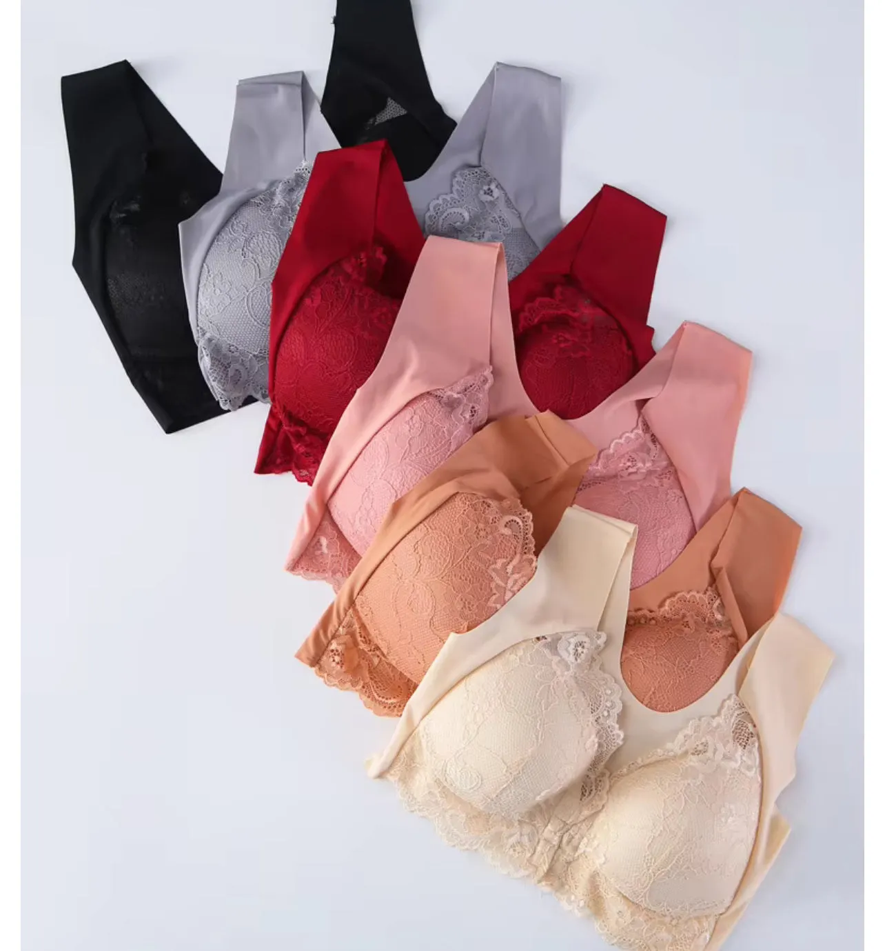 Front-opening Comfortable Breathable Women's Bras - 0004