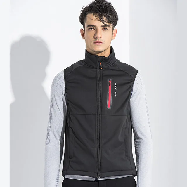 Men's Breathable Softshell Hiking Vest