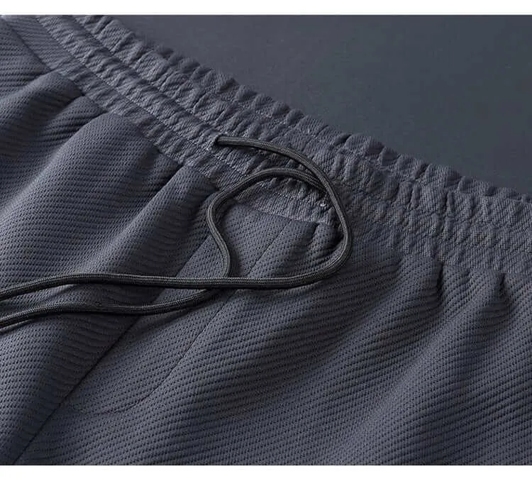Men's Breathable Tracksuit Set: Zip-Up Jacket & Joggers