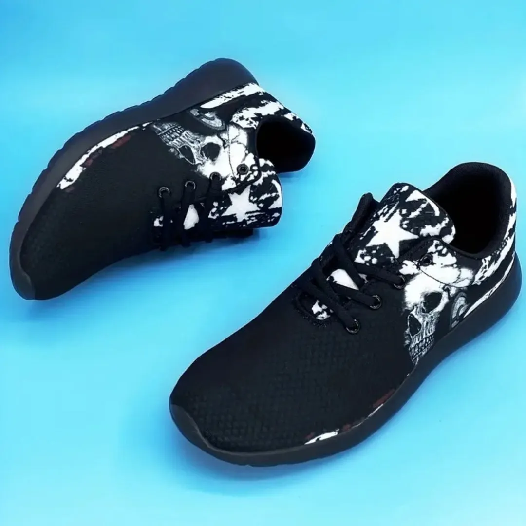 Men's Gothic Sneakers | Dark Elegance in Every Step