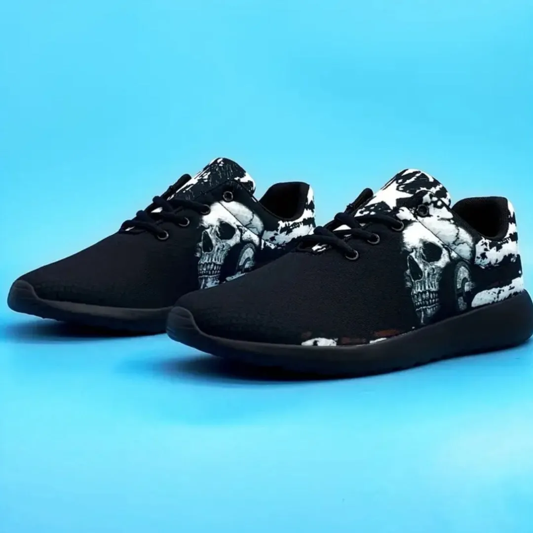 Men's Gothic Sneakers | Dark Elegance in Every Step