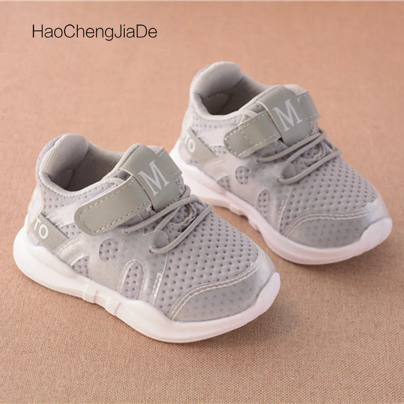 New fashion Children Sneaker net breathable pink