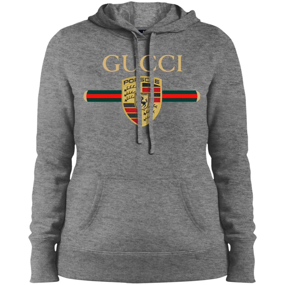 New Gucci Porsche Shirt Women Hooded Sweatshirt
