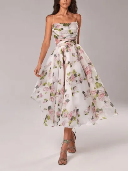 Summer V-Neck Dress: Elegant & Breathable
