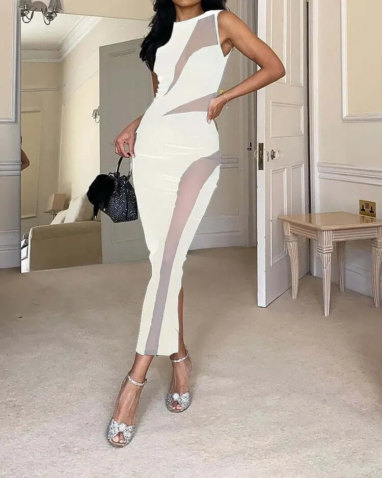 Women's Long Sleeve Summer Dress: Modern & Breathable